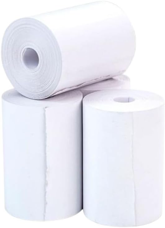 (100 Rolls) 2 1/4" x 72ft' CORELESS Thermal Paper Rolls, POS Receipt Printer Paper, Debit Card Machine Paper for POS Terminals Fits all Clover&Square Terminal, Handheld Receipt Printer & Cash Register