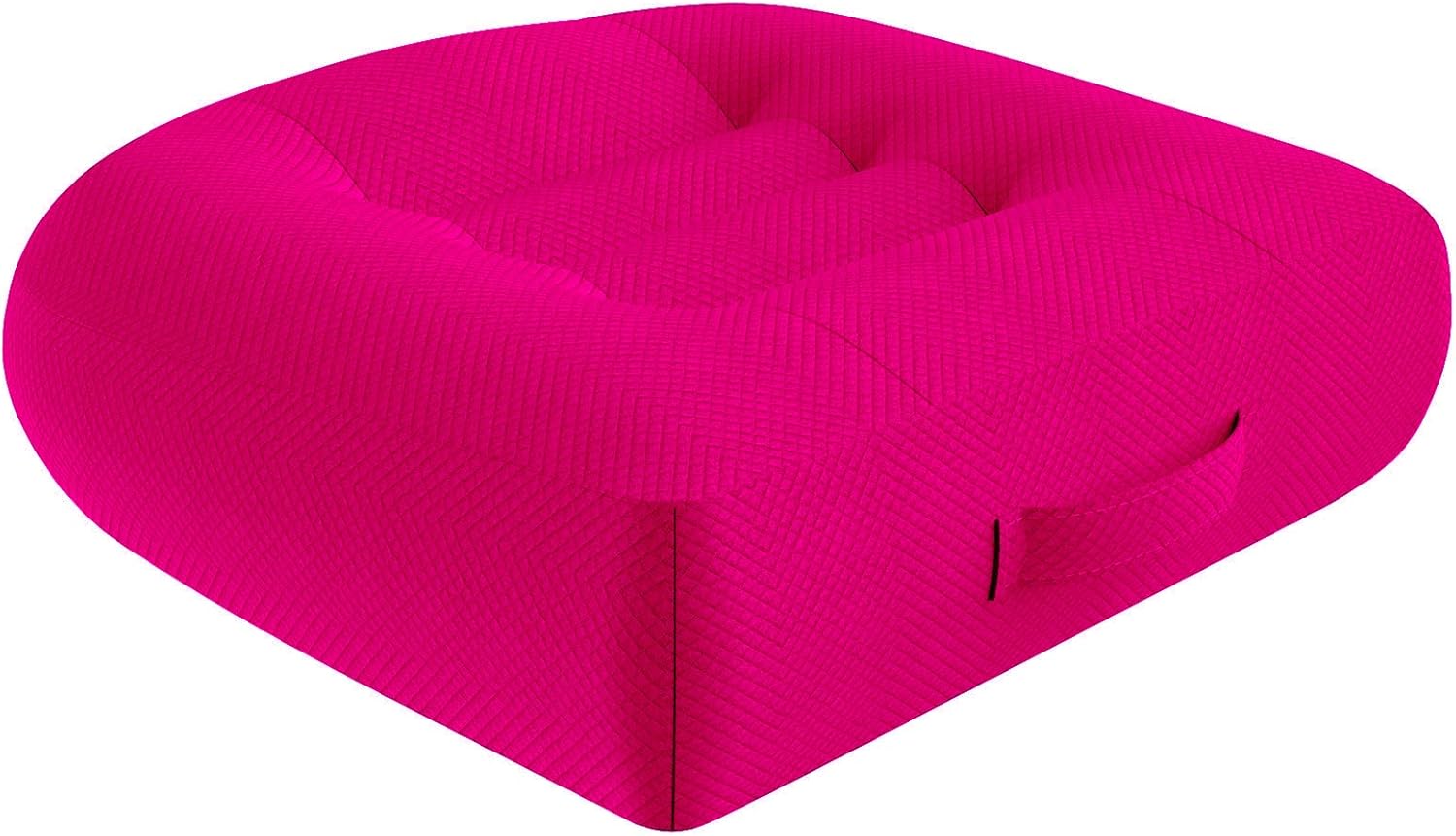 Portable Car Booster Seat Cushion - Breathable Mesh for Enhanced Comfort & Visibility - Ideal for Office & Home, Black