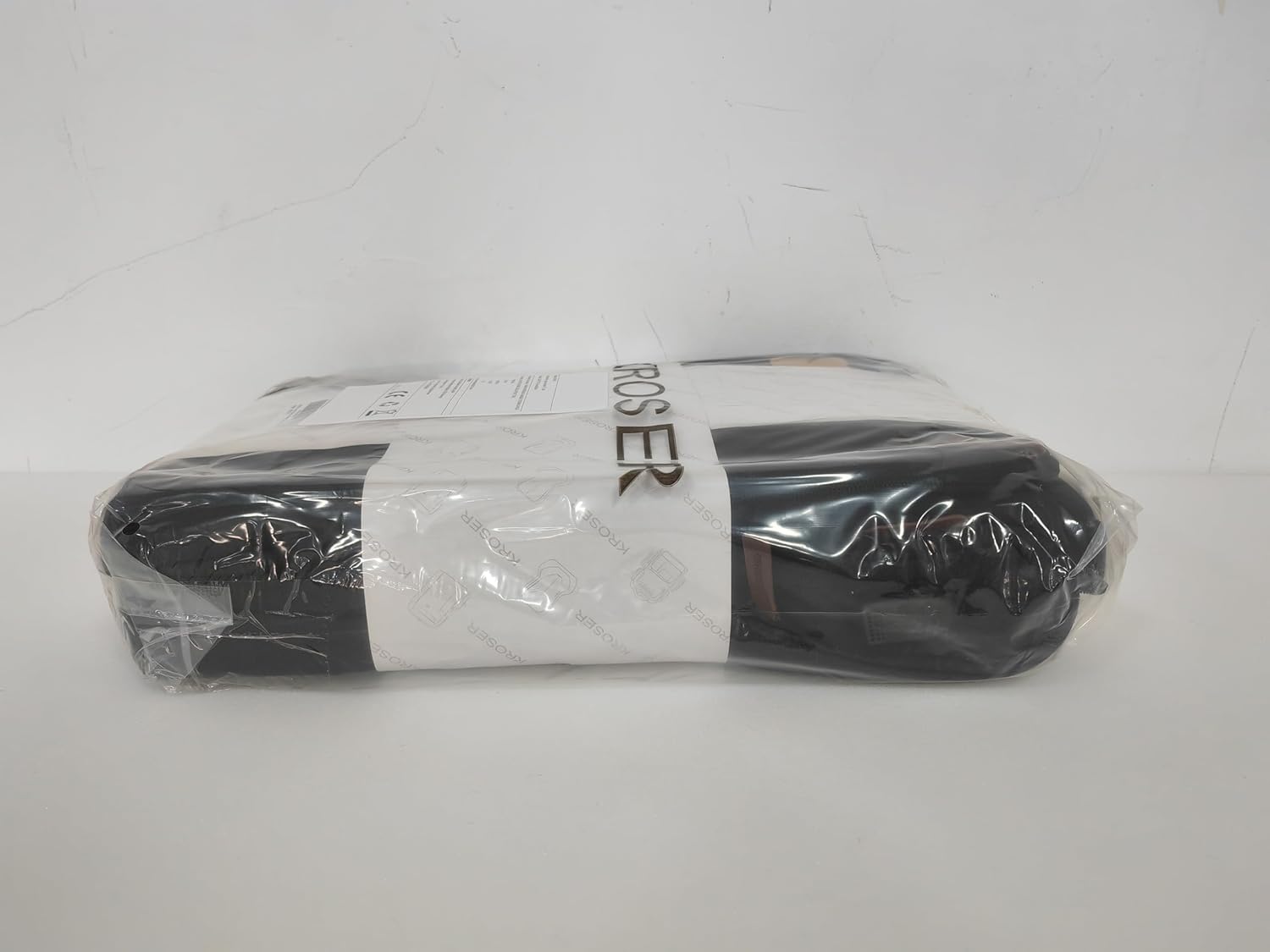 Large KROSER Laptop Backpack for 17.3" Laptops - USB Charging, Water-Repellent Travel Bag for Business & College - Charcoal Black